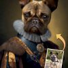 Turn my Pet Royal - Ruffles and Fur - Regal Dog Portrait